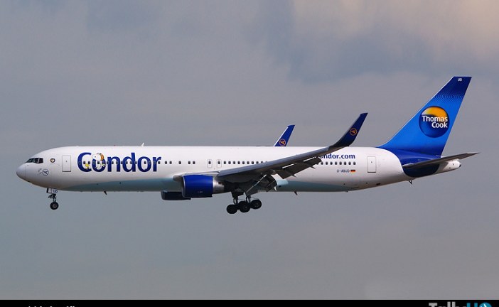 Aerolínea Cóndor realizará vuelos Charter en el Verano 2015