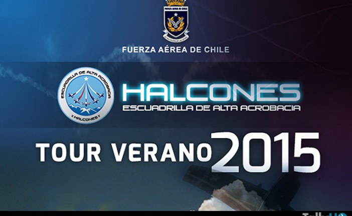 Tour Verano 2015 de la escuadrilla de alta acrobacia “Halcones”