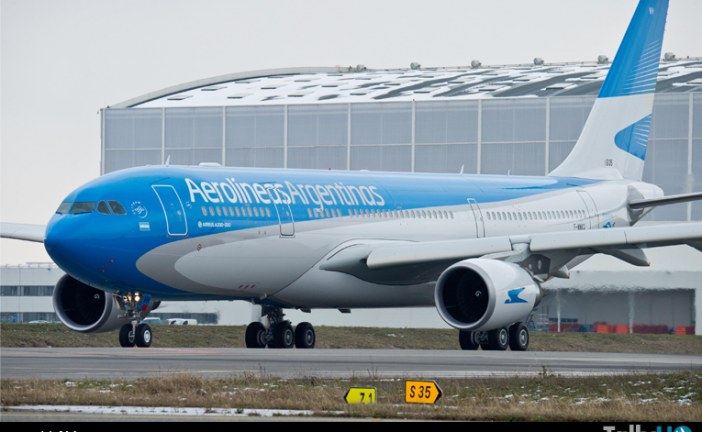 Aerolíneas Argentinas recibe su primer A-330-200 en el marco de renovación de su flota