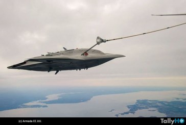 Con éxito abastecen de combustible a drone X-47 en pleno vuelo