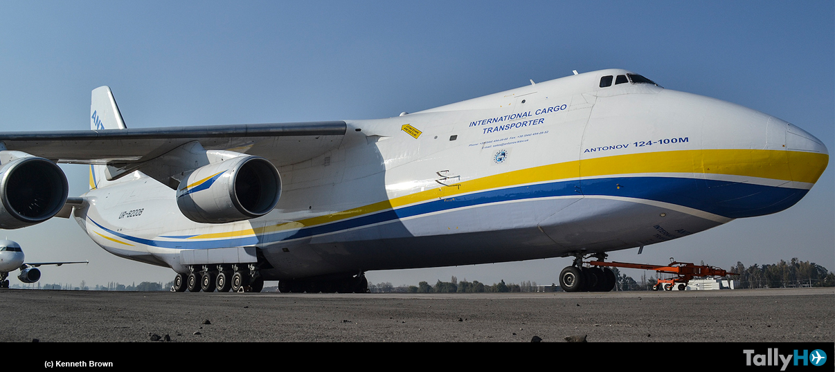 Antonov An124, un gran visitante en SCL