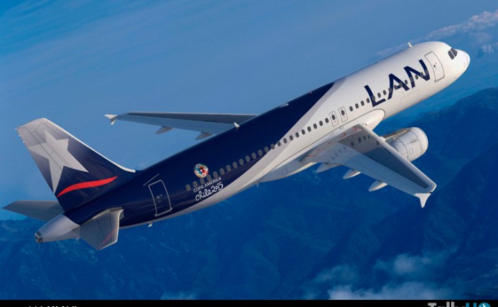 LAN y TAM, aerolíneas oficiales de la Copa América 2015