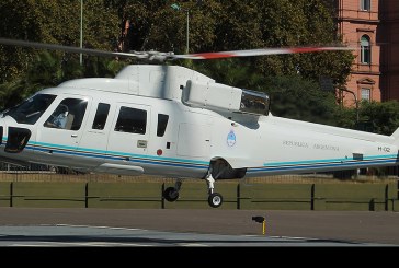 Sikorsky S-76B H-02, de la Agrupación Aérea Presidencial de Argentina