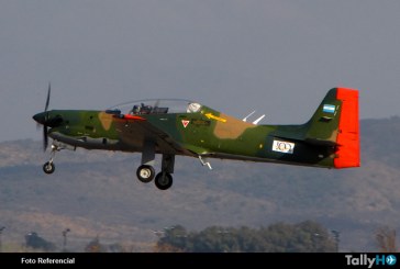 Se estrelló avión EMB-312 Tucano, de la Fuerza Aérea Argentina