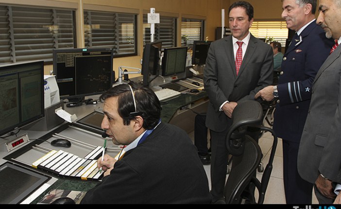 Ministro de Defensa, visita la Dirección General de Aeronáutica Civil (DGAC)