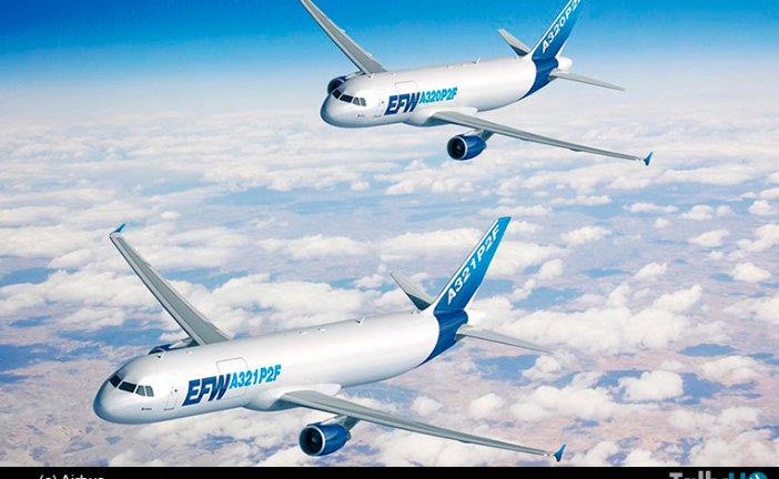 Airbus lanza programa de conversión para sus A-320/321 de pasajeros en avión carguero