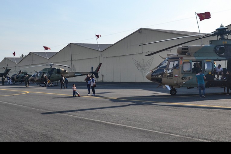 Jornada de Puertas Abiertas 2015, en la Brigada de Aviación del Ejército en Rancagua
