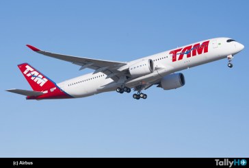 Primer A350 XWB para TAM Airlines realizó su primer vuelo
