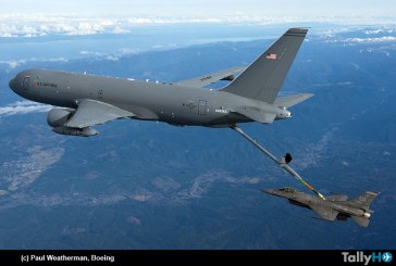 Boeing KC-46 Pegasus realizó con éxito primer reabastecimiento en vuelo