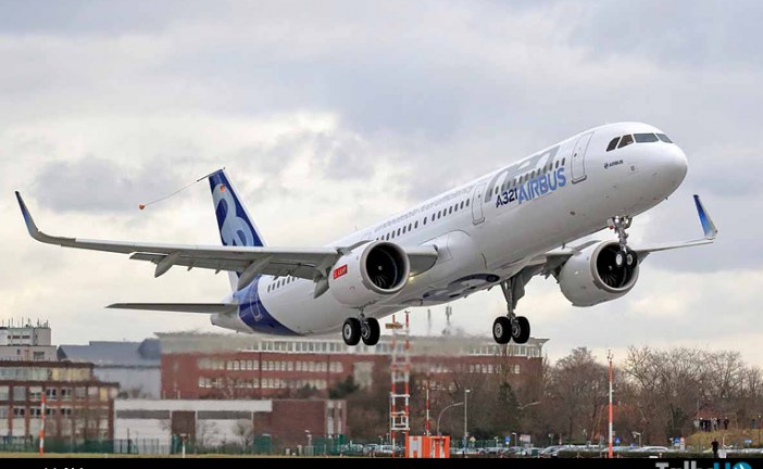 A321neo realiza su primer vuelo