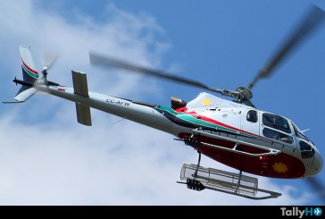 Helicóptero sufre accidente en sector de Mina Los Bronces