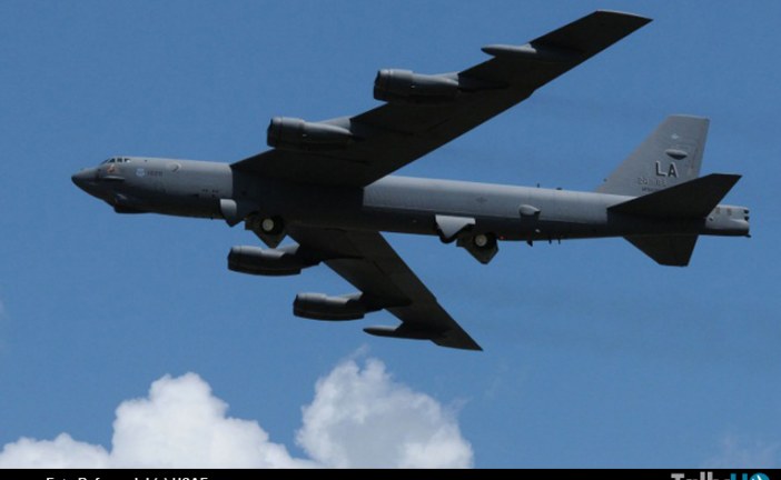 Avión B-52H Stratofortress se estrelló en Guam