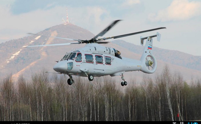 Primer prototipo del helicóptero multifuncional Ka-62  realiza con éxito su vuelo de prueba