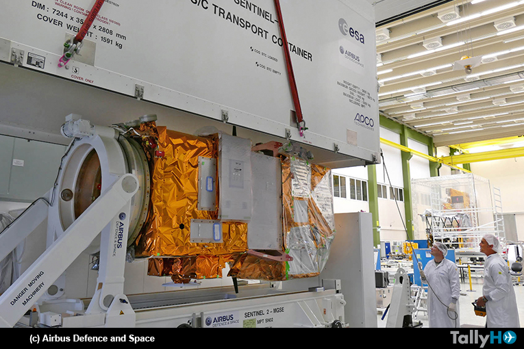 Segundo satélite Sentinel 2B del Programa Copernicus será sometido a ensayos medioambientales