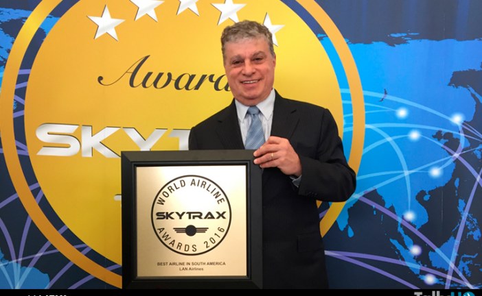 LAN, ahora LATAM Airlines, elegida “Mejor Aerolínea de Sudamérica”