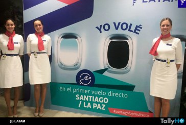 LATAM abrió nuevo vuelo directo Santiago – La Paz