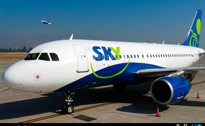 SKY Airline inauguró vuelo directo entre Santiago y Córdoba