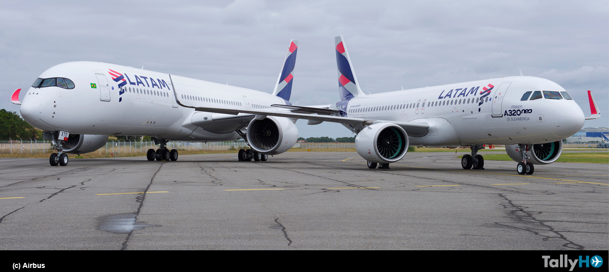 Airbus entrega a Grupo LATAM Airlines el primer A320neo en América