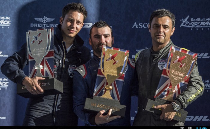 3er lugar para Cristian Bolton en el Red Bull Air Race de Ascot