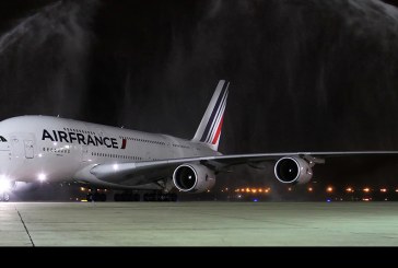 Primer vuelo comercial del Airbus A380 de Air France a Rio de Janeiro