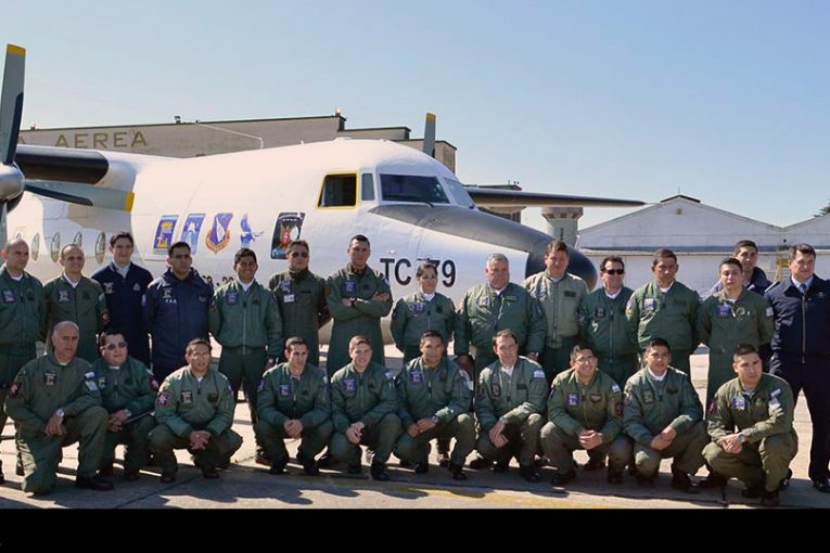 Histórico raid de despedida del Fokker F-27 de la Fuerza Aérea Argentina