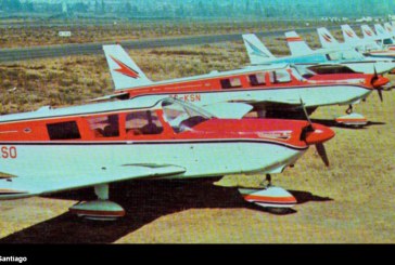 50 años de la llegada de los Piper Cherokee al Club Aéreo de Santiago