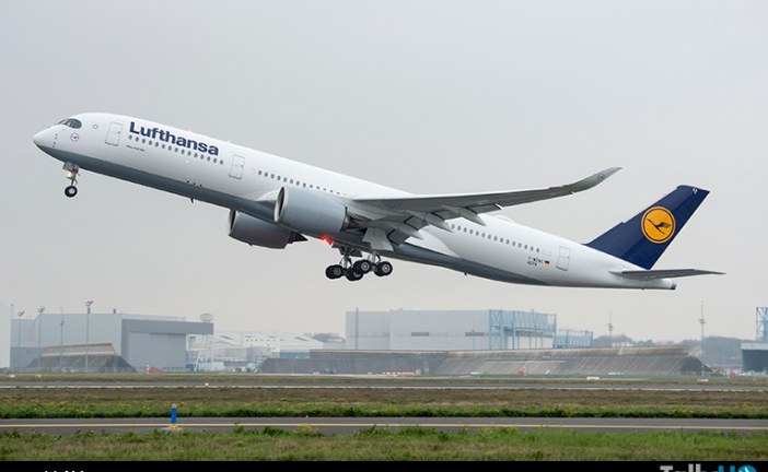 Lufthansa recibe su primer Airbus A350 XWB