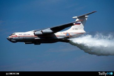 Avión Ruso Ilyushin IL-76 vendrá a Chile a combatir incendios forestales
