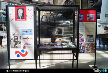 Inauguración muestra “Arte en las aeronaves” en el Museo Nacional Aeronáutico y del Espacio