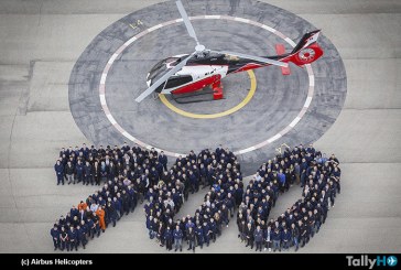 Airbus Helicopters celebró la salida de fábrica del H130 número 700