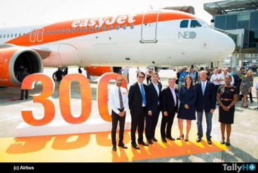 Aerolínea easyJet recibe su primer A320neo de un total de 130
