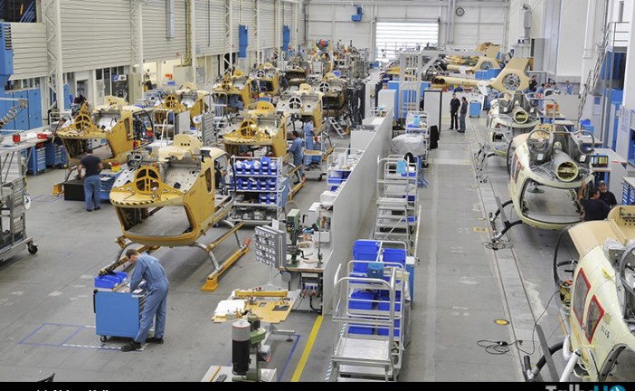 Línea de montaje final de helicópteros comenzó a construir Airbus Helicopters en China