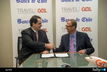 Aerolínea GOL establece alianza con el Banco de Chile