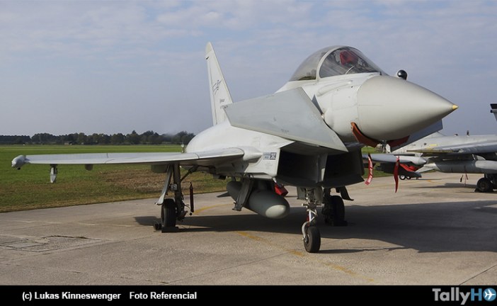 Eurofighter de la Aeronautica Militare se estrella durante show aéreo en Terracina