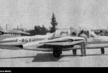 60 años de la visita del Morane Saulnier MS-760 Paris a Chile
