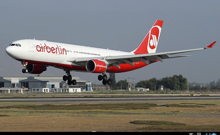 Aerolínea Air Berlin finalizará sus operaciones fines de octubre