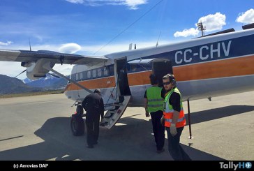 Aervías DAP inició vuelos Punta Arenas – Ushuaia