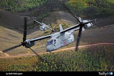 Convertiplanos V-22 Osprey de EE.UU. alcanzan las 400.000 horas de vuelo