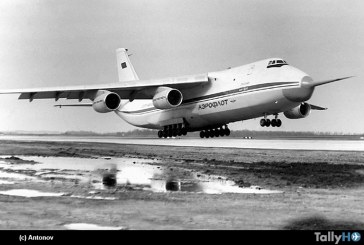 El gigante Antonov AN-124 Ruslan cumplió 35 años desde su primer vuelo
