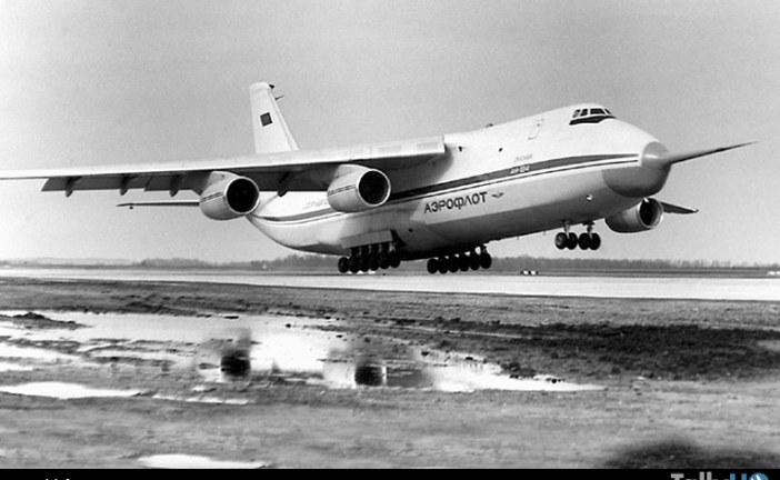 El gigante Antonov AN-124 Ruslan cumplió 35 años desde su primer vuelo