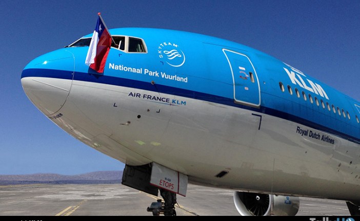 Ahora KLM ofrece un vuelo diario a Ámsterdam desde Santiago de Chile