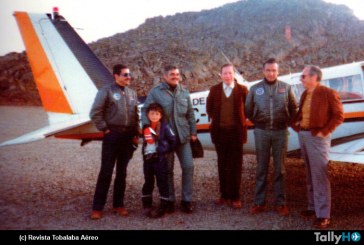 35 años del histórico vuelo del Club Aéreo de Santiago a la Antártica