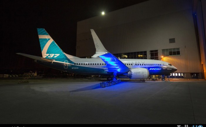 Boeing presentó el primer 737 Max 7