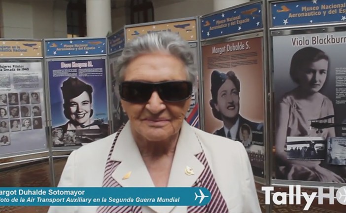 Entrevista a Margot Duhalde Sotomayor piloto de la Air Transport Auxiliary en la Segunda Guerra Mundial