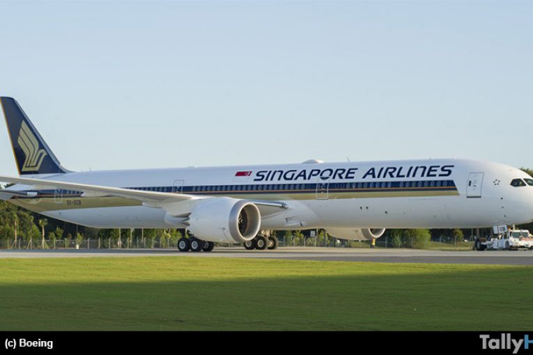 Boeing entregó el primer 787-10 a Singapore Airlines