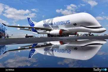 Con original esquema de pintura fue presentado el Airbus BelugaXL