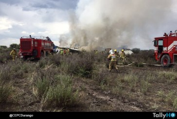 Se accidenta Embraer 190 de Aeromexico Connect en Durango