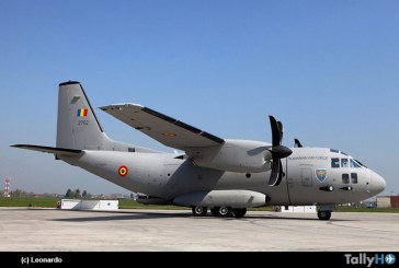 Con C-27J Spartan Fuerza Aérea Rumana apoya incendios en Grecia