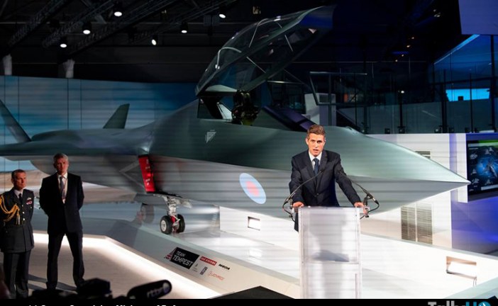 En Farnborough fue presentado el futuro concepto de caza británico Tempest en el marco de la nueva Combat Air Strategy