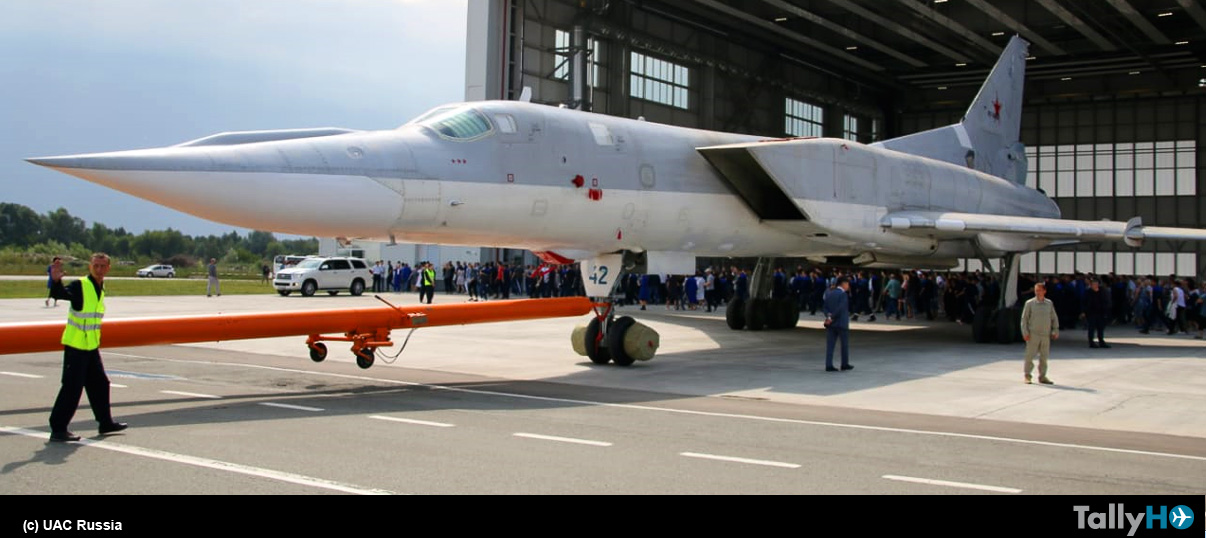 UAC Rusia presentó el modernizado TU-22M3M